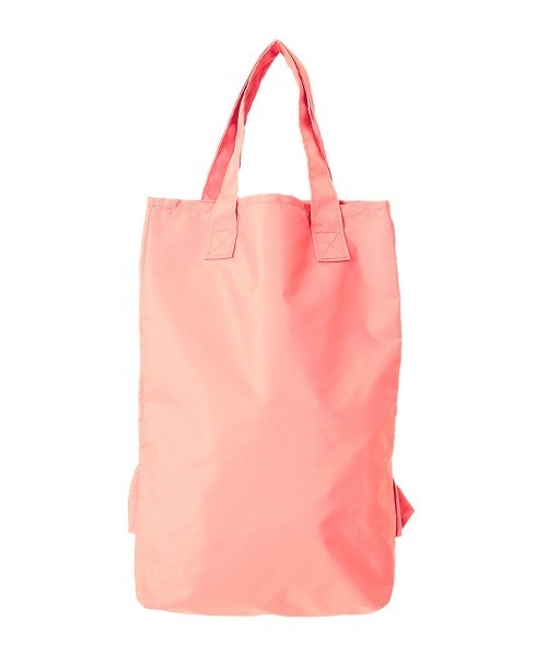 devirock(デビロック)の「フリルシューズバッグ(トートバッグ・キッズ・ネイビー/グレー系その他/スモークピンク・ONE SIZE)」の4枚目の写真