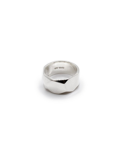 Blanche（ブランシュ）の「Blanche ブランシュ カットオフデザインリング Terre（テール) SILVER（リング・メンズ・シルバー/ゴールド・#11/#13/#15/#17）」の6枚目の写真