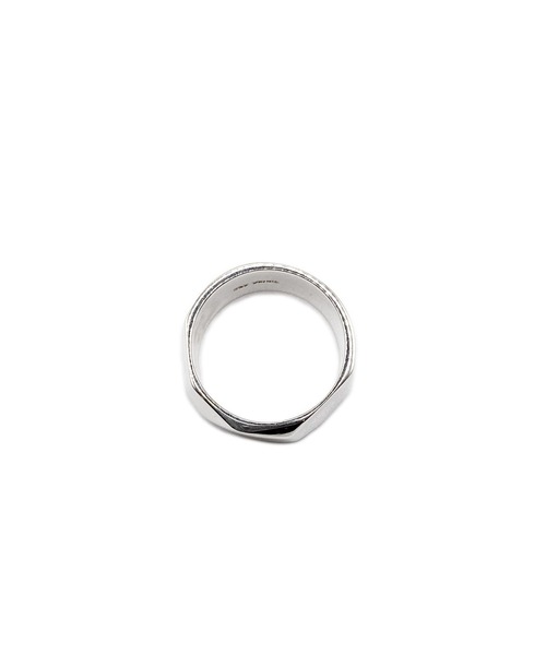 Blanche（ブランシュ）の「Blanche ブランシュ カットオフデザインリング Terre（テール) SILVER（リング・メンズ・シルバー/ゴールド・#11/#13/#15/#17）」の9枚目の写真