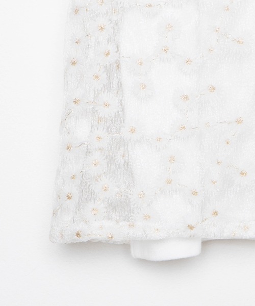 WEGO（ウィゴー）の「WEGO/【2点セット】キャミsetマーガレットシアーブラウス（シャツ/ブラウス・レディース・ホワイト・FREE）」の5枚目の写真