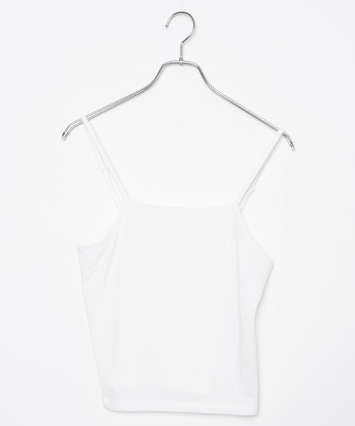 WEGO（ウィゴー）の「WEGO/【2点セット】キャミsetマーガレットシアーブラウス（シャツ/ブラウス・レディース・ホワイト・FREE）」の3枚目の写真