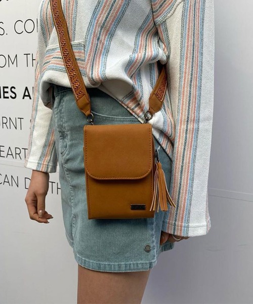 ROXY(ロキシー)の「SMALL TOWN/ロキシーウォレットバッグ(ショルダーバッグ・レディース・ブラウン・FREE)」の1枚目の写真