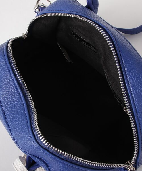 SETUP7（セットアップセブン）の「【SETUP7】PUレザー2WAYミニボストントート KNF（ハンドバッグ・レディース・ブラック/イエロー/ブルー・FREE）」の5枚目の写真