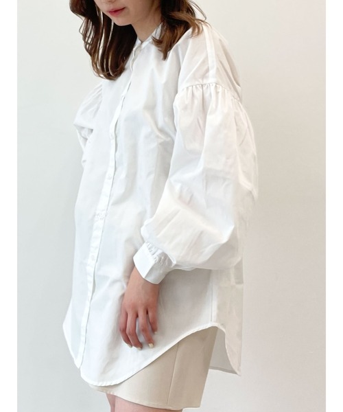 SLURR（スラ―）の「【セット】ケーブルベスト+ブラウスチュニック（ベスト・レディース・ブラック/アイボリー/モカ/ライトベージュ・FREE）」の11枚目の写真