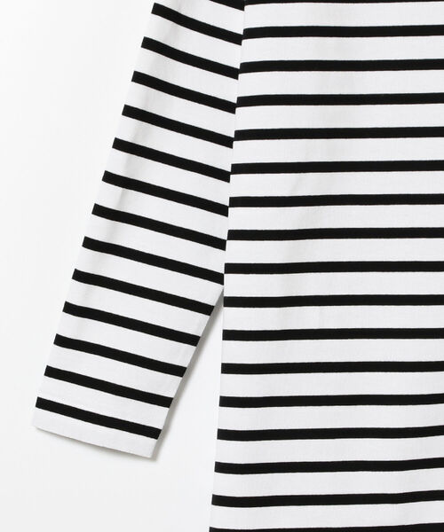 Demi-Luxe BEAMS(デミルクス ビームス)の「Traditional Weatherwear / ボーダー ワンピース(ワンピース・レディース・ライトブルー/ブラック・ONE SIZE)」の22枚目の写真
