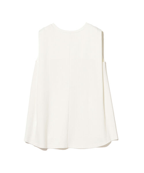 B:MING by BEAMS(ビーミングバイビームス)の「B:MING by BEAMS / ポンチ タック ノースリーブ(Tシャツ/カットソー・レディース・オフホワイト/モカ/ブラック系・ONE SIZE)」の9枚目の写真