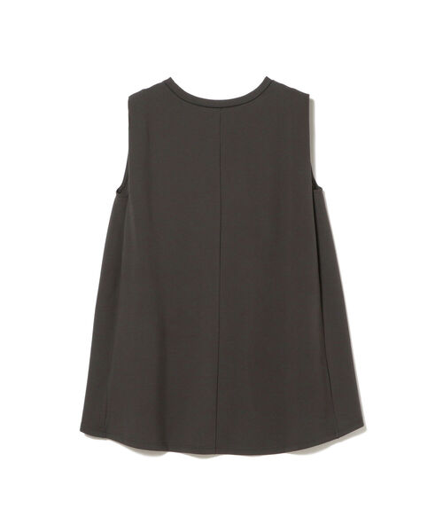 B:MING by BEAMS(ビーミングバイビームス)の「B:MING by BEAMS / ポンチ タック ノースリーブ(Tシャツ/カットソー・レディース・オフホワイト/モカ/ブラック系・ONE SIZE)」の7枚目の写真