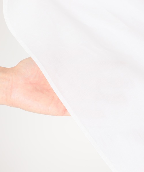 JOURNAL STANDARD（ジャーナルスタンダード）の「バンドカラーチュニックシャツ◆（シャツ/ブラウス・レディース・グレー/ホワイト/ブラウン・FREE）」の18枚目の写真