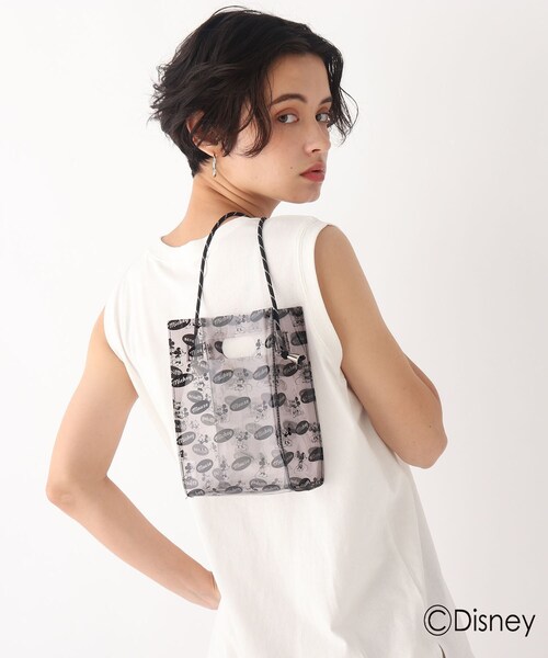 AG by aquagirl(エージーバイアクアガール)の「◆【ディズニー ミッキー&フレンズ】PVCミニポシェット限定アイテム(ショルダーバッグ・レディース・ボルドー/ブラック・00)」の10枚目の写真