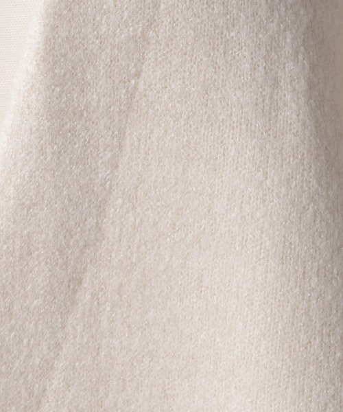 INTER FACTORY（インターファクトリー）の「WEARISTA haru - ルーズニットカーディガン 　made in INTER FACTORY（カーディガン/ボレロ・レディース・ベージュ/オフホワイト・FREE）」の18枚目の写真