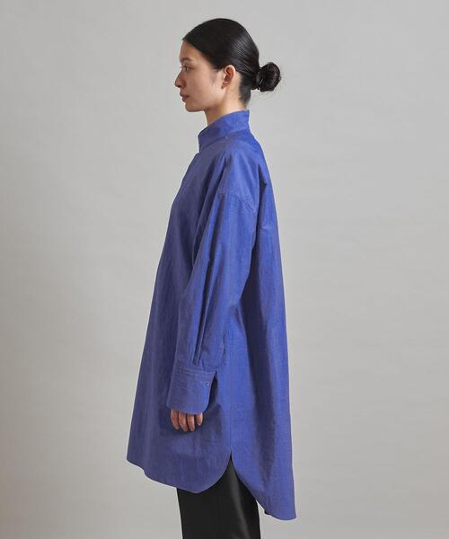 LOEFF ブルー 長袖シャツ ザリラクス　シャツ LOEFF ブルー 長袖シャツ ザリラクス シャツ LOEFF ブルー 長袖