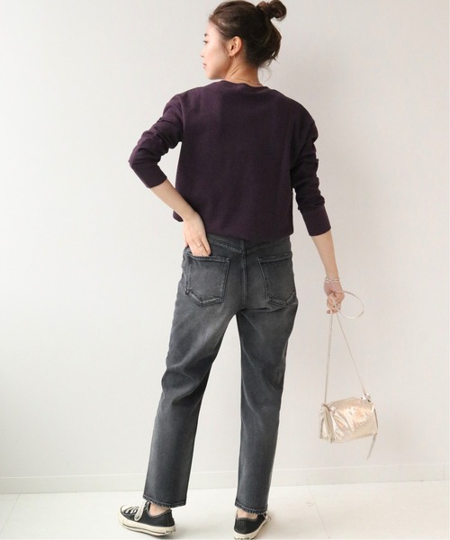 JOURNAL STANDARD relume（ジャーナルスタンダード　レリューム）の「ストレッチデニムテーパード◆（デニムパンツ・レディース・グレー/ブラック/ブルー・38/40/36/34）」の15枚目の写真