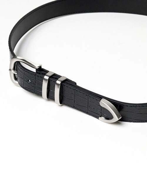 STUSSY（ステューシー）の「Gator Leather Dress Belt（ベルト