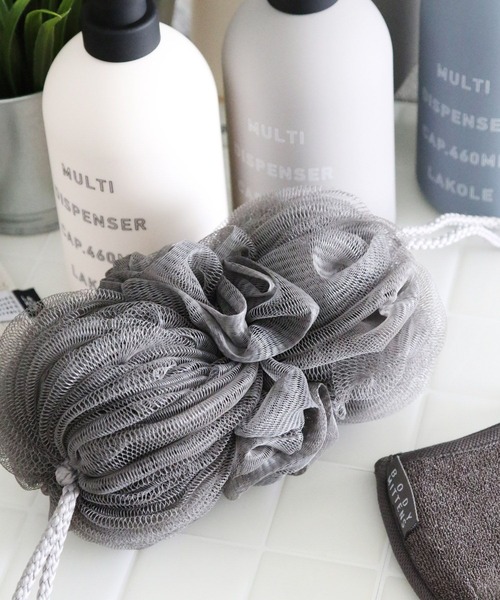 LAKOLE（ラコレ）の「ストレッチバスネット / 950950（その他ボディ・ヘアケア・レディース・桜/ブラック/ブルー/オフホワイト/チャコール/アイボリー/ライトブルー・FREE）」の5枚目の写真