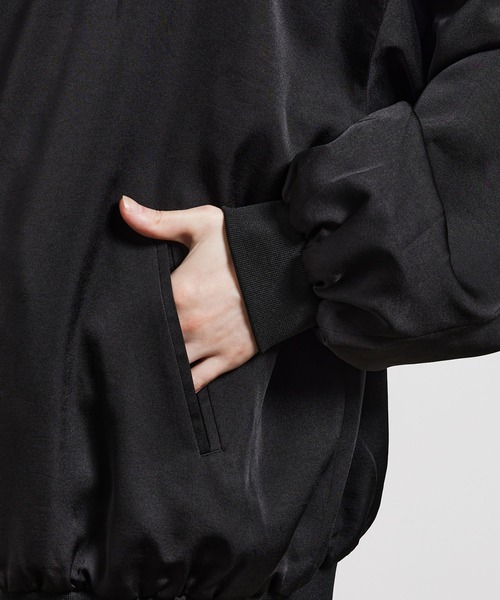 JUNRED（ジュンレッド）の「ビックバルーンMA-1ブルゾン（MA-1・メンズ・ブラック/グレー系その他・S/M/L）」の11枚目の写真