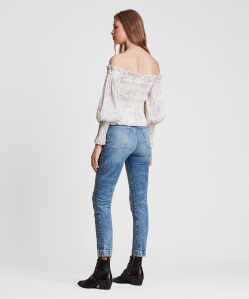 ALLSAINTS(オールセインツ)の「LARA DOVER TOP | LARA DOVER トップス(その他トップス・レディース・ホワイト・6/8/4/2)」の6枚目の写真