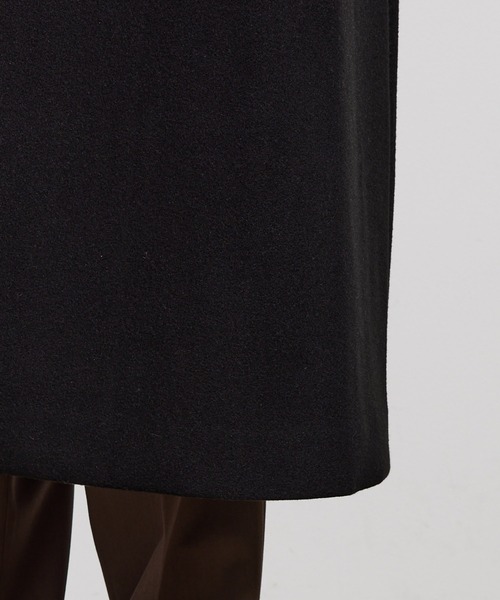 JUNRED（ジュンレッド）の「ドルマンバルカラーオーバーコート（ステンカラーコート・メンズ・ブラック/オフホワイト/ベージュ系その他・L/M/S）」の12枚目の写真