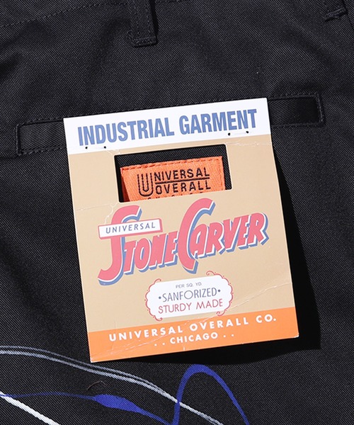 UNIVERSAL OVERALL(ユニバーサルオーバーオール)の「UNIVERSAL OVERALL/ユニバーサルオーバーオール STANDARD ペイント チノパンツ(チノパンツ・メンズ・ブラック/ベージュ・34/32/30)」の14枚目の写真