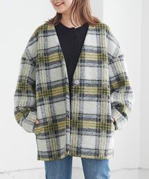 green label relaxing | スライバー チェック カーディガン(カーディガン/ボレロ)