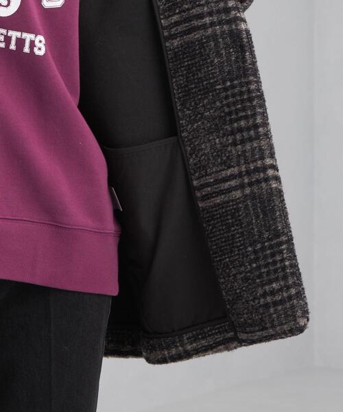 green label relaxing（グリーンレーベルリラクシング）の「スライバー チェック カーディガン（カーディガン/ボレロ・レディース・ブラック/イエロー・FREE）」の19枚目の写真