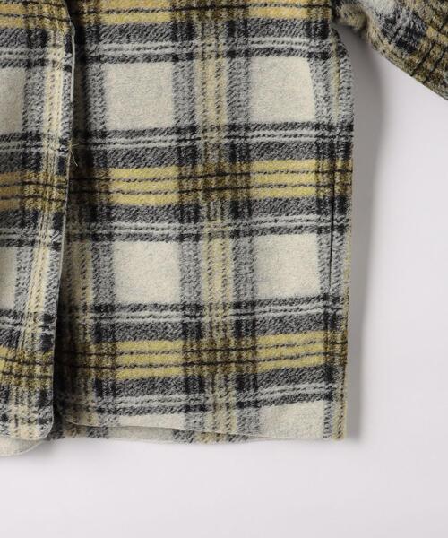 green label relaxing（グリーンレーベルリラクシング）の「スライバー チェック カーディガン（カーディガン/ボレロ・レディース・ブラック/イエロー・FREE）」の20枚目の写真