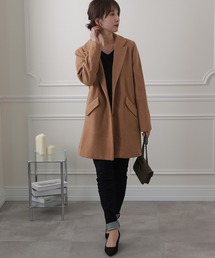 ElegChic | ミディアムチェスターコート(チェスターコート)