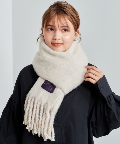 cepo（セポ）の「ボリュームフリンジストール（マフラー）」 - WEAR