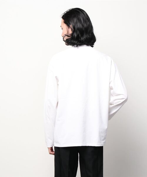 THE NORTH FACE(ザノースフェイス)の「ザ・ノースフェイス / ロングスリーブエアリーリラックスティー NT62160 (メンズ)(Tシャツ/カットソー・メンズ・ブラック/ホワイト/ネイビー系・LARGE/MEDIUM/X-LARGE)」の5枚目の写真