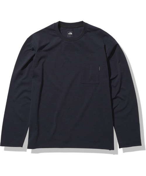 THE NORTH FACE(ザノースフェイス)の「ザ・ノースフェイス / ロングスリーブエアリーリラックスティー NT62160 (メンズ)(Tシャツ/カットソー・メンズ・ブラック/ホワイト/ネイビー系・LARGE/MEDIUM/X-LARGE)」の1枚目の写真