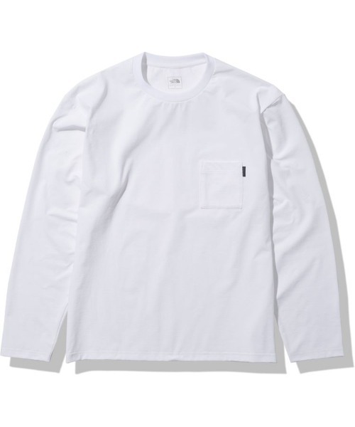 THE NORTH FACE(ザノースフェイス)の「ザ・ノースフェイス / ロングスリーブエアリーリラックスティー NT62160 (メンズ)(Tシャツ/カットソー・メンズ・ブラック/ホワイト/ネイビー系・LARGE/MEDIUM/X-LARGE)」の2枚目の写真