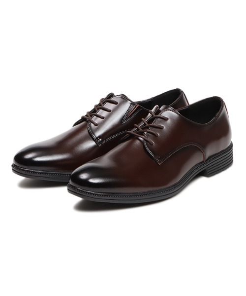 LUGG NAGG(ラグナグ)の「【Stnd works/スタンドワークス】走れる!!カウレザープレーントゥ 4アイレットドレスシューズ(ドレスシューズ・メンズ・ブラウン/ブラック/ダークブラウン・26.0cm/26.5cm/27.0cm/25.0cm/25.5cm/27.5cm)」の13枚目の写真