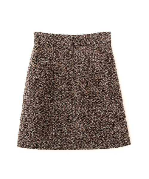 PROPORTION BODY DRESSING（プロポーションボディドレッシング）の「【堀田茜さん着用　美人百花11月号 掲載商品】ビットチャーム付台形ＳＫ / 1211220014（スカート・レディース・ブルー/ブラック/ブラウン・SMALL/X-SMALL/MEDIUM）」の21枚目の写真