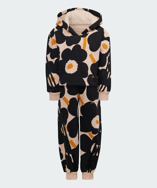マリメッコ　adidas パーカー　パンツ　セットアップ adidas - Marimekko ウニッコ柄 スウェット パーカー / パンツ
