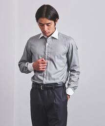 UNITED ARROWS | ＜UNITED ARROWS＞ イージーケア ピンストライプ セミワイド クレリック シャツ(シャツ/ブラウス)