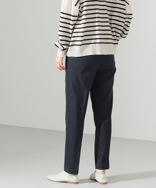 SHARE PARK（シェアパーク）の「【洗える】TRテーパードパンツ（その他パンツ・レディース・ダークブラウン系3/ネイビー系/アイボリー系・1/0）」の12枚目の写真