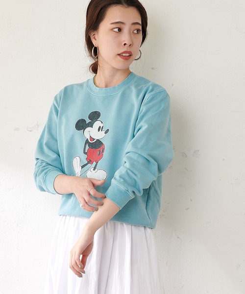 SHENERY(シーナリー)の「Mickey スウェット(Tシャツ/カットソー・レディース・ブルー・FREE)」の17枚目の写真