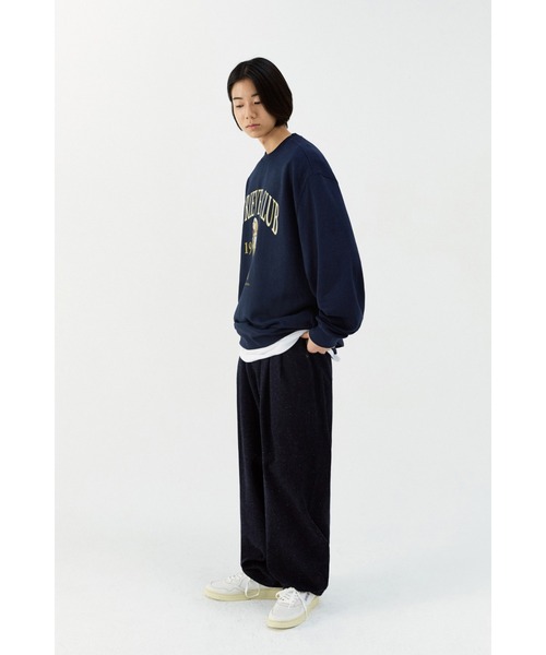 VIVASTUDIO(ビバスタジオ)の「RETRIEVER CREWNECK(スウェット・メンズ・ライトグレー/ネイビー・XL/LARGE/SMALL/MEDIUM)」の17枚目の写真