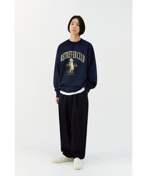 VIVASTUDIO(ビバスタジオ)の「RETRIEVER CREWNECK(スウェット・メンズ・ライトグレー/ネイビー・XL/LARGE/SMALL/MEDIUM)」の18枚目の写真