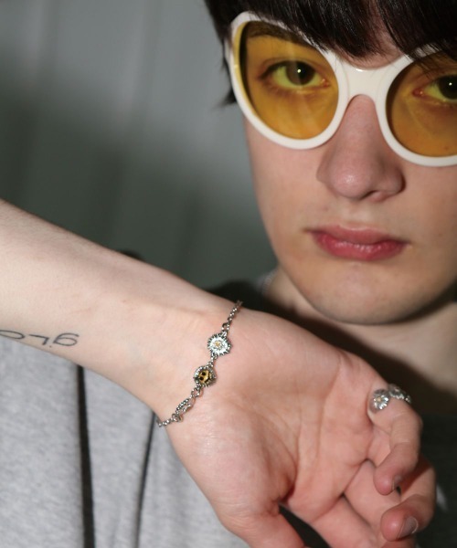 MISTERCHILD(ミスターチャイルド)の「MISTERCHILD/ミスターチャイルド/Smile Bracelet(ブレスレット・メンズ・シルバー・FREE)」の2枚目の写真