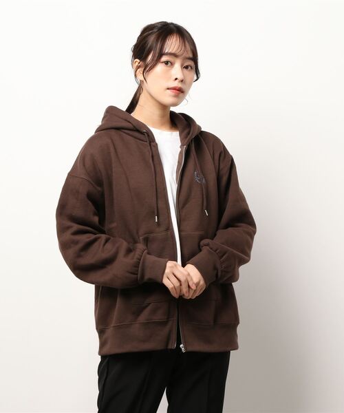 Rene 定価6.9万 メッシュフーディ パーカー ダブルジップ