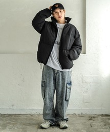 SIDEWAY STANCE（サイドウェイスタンス）の「【SIDEWAY STANCE】スタンド ビッグシルエット ポリダウンジャケット（ダウンジャケット/コート）」