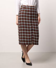 Te chichi | ロービング千鳥チェックタイトスカート(スカート)