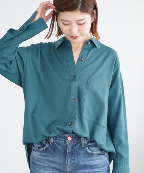 Spick & Span - Spick and Span SOMELOSバイオウォッシュシャツ Spick & Span（スピックアンドスパン）の「SOMELOSバイオ