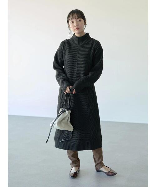 earth music&ecology（アースミュージックアンドエコロジー）の「裏起毛レギパン＊（その他パンツ・レディース・ブラック/グレー/アイボリー/モカ・S/M/L）」の16枚目の写真