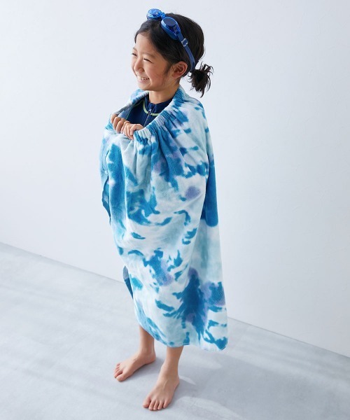 devirock（デビロック）の「【綿100%】ラップタオル 80cm（スイムグッズ・キッズ・ホワイト/ネイビー/カーキ/ブルーグレー/グリーン系その他/ブルー系その他/ブルー系その他2/ブルー系その他3/ブルー系その他4/その他11/その他10/その他13/その他12/イエロー系その他・ONE SIZE）」の12枚目の写真