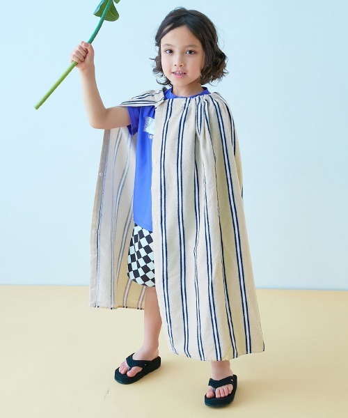 devirock（デビロック）の「【綿100%】ラップタオル 80cm（スイムグッズ・キッズ・ホワイト/ネイビー/カーキ/ブルーグレー/グリーン系その他/ブルー系その他/ブルー系その他2/ブルー系その他3/ブルー系その他4/その他11/その他10/その他13/その他12/イエロー系その他・ONE SIZE）」の14枚目の写真