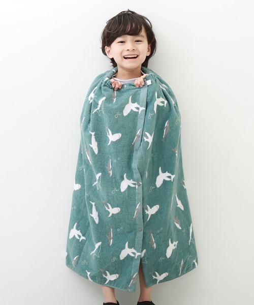 devirock（デビロック）の「【綿100%】ラップタオル 80cm（スイムグッズ・キッズ・ホワイト/ネイビー/カーキ/ブルーグレー/グリーン系その他/ブルー系その他/ブルー系その他2/ブルー系その他3/ブルー系その他4/その他11/その他10/その他13/その他12/イエロー系その他・ONE SIZE）」の10枚目の写真