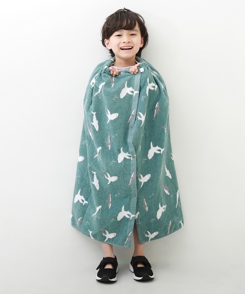 devirock（デビロック）の「【綿100%】ラップタオル 80cm（スイムグッズ・キッズ・ホワイト/ネイビー/カーキ/ブルーグレー/グリーン系その他/ブルー系その他/ブルー系その他2/ブルー系その他3/ブルー系その他4/その他11/その他10/その他13/その他12/イエロー系その他・ONE SIZE）」の21枚目の写真