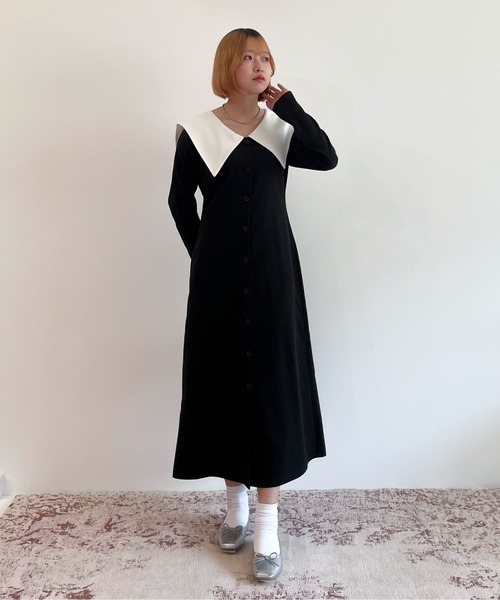 EPIMI E'PIMMY（エピミエピミー）の「ビックカラーフロントボタン