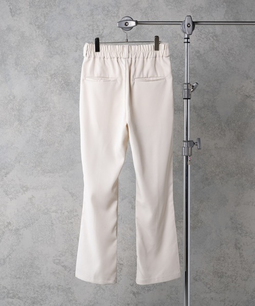 EDEL（エーデル）の「EDEL - ハイウェストセミフレアスラックス（その他パンツ・メンズ・ブラック/ベージュ・SMALL/MEDIUM/LARGE）」の4枚目の写真